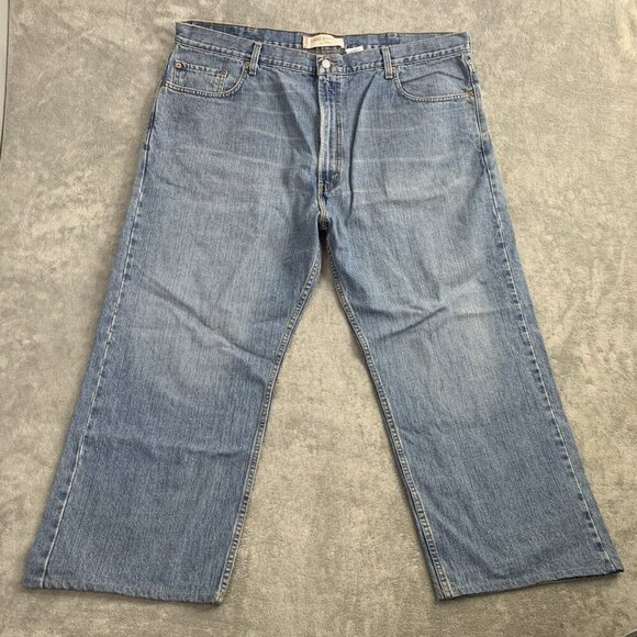 Vintage Levis 569 Jeans Men 44x26 Loose Straight Fit Blue Denim Y2K 2004 Relaxed - Picture 3 of 13